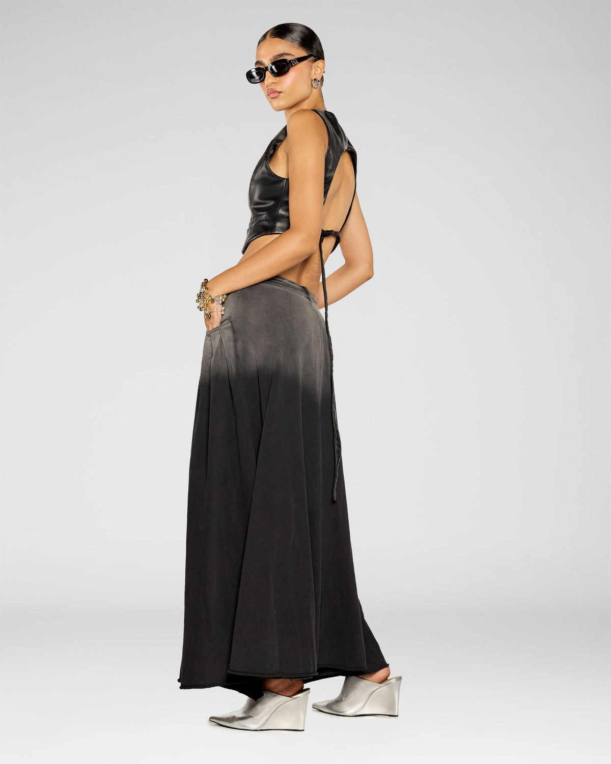 Noir Tailored Vest