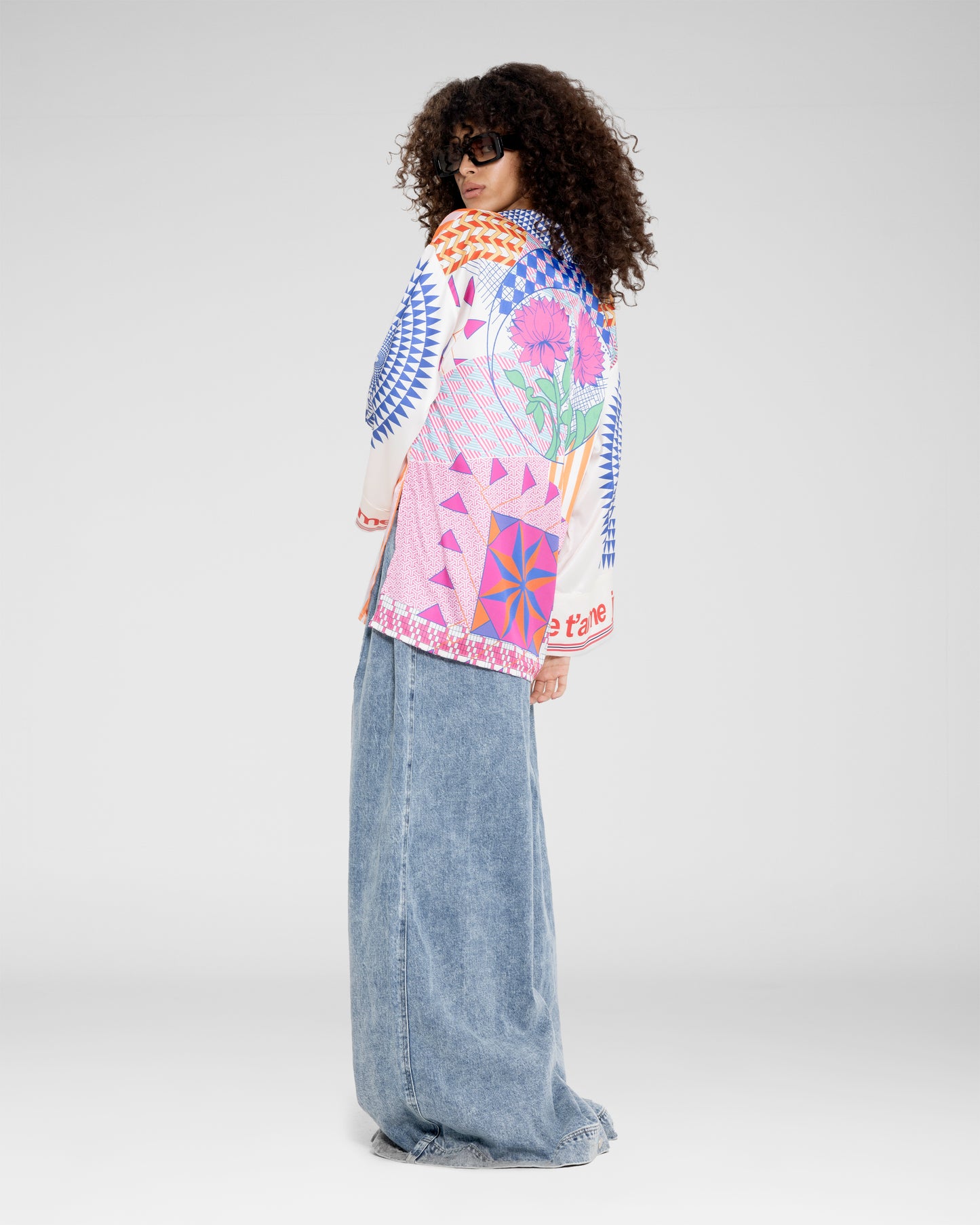 Printed Kimono Jacket