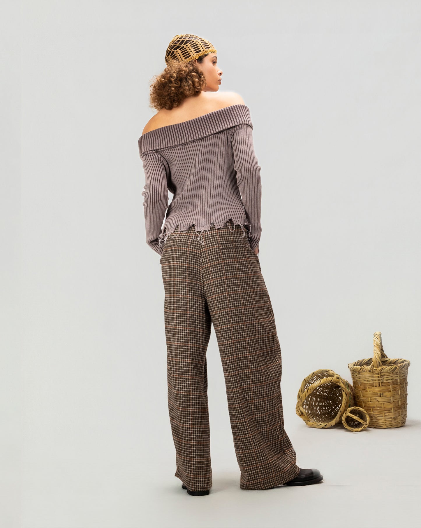 Driftline Off-Shoulder Knit Top