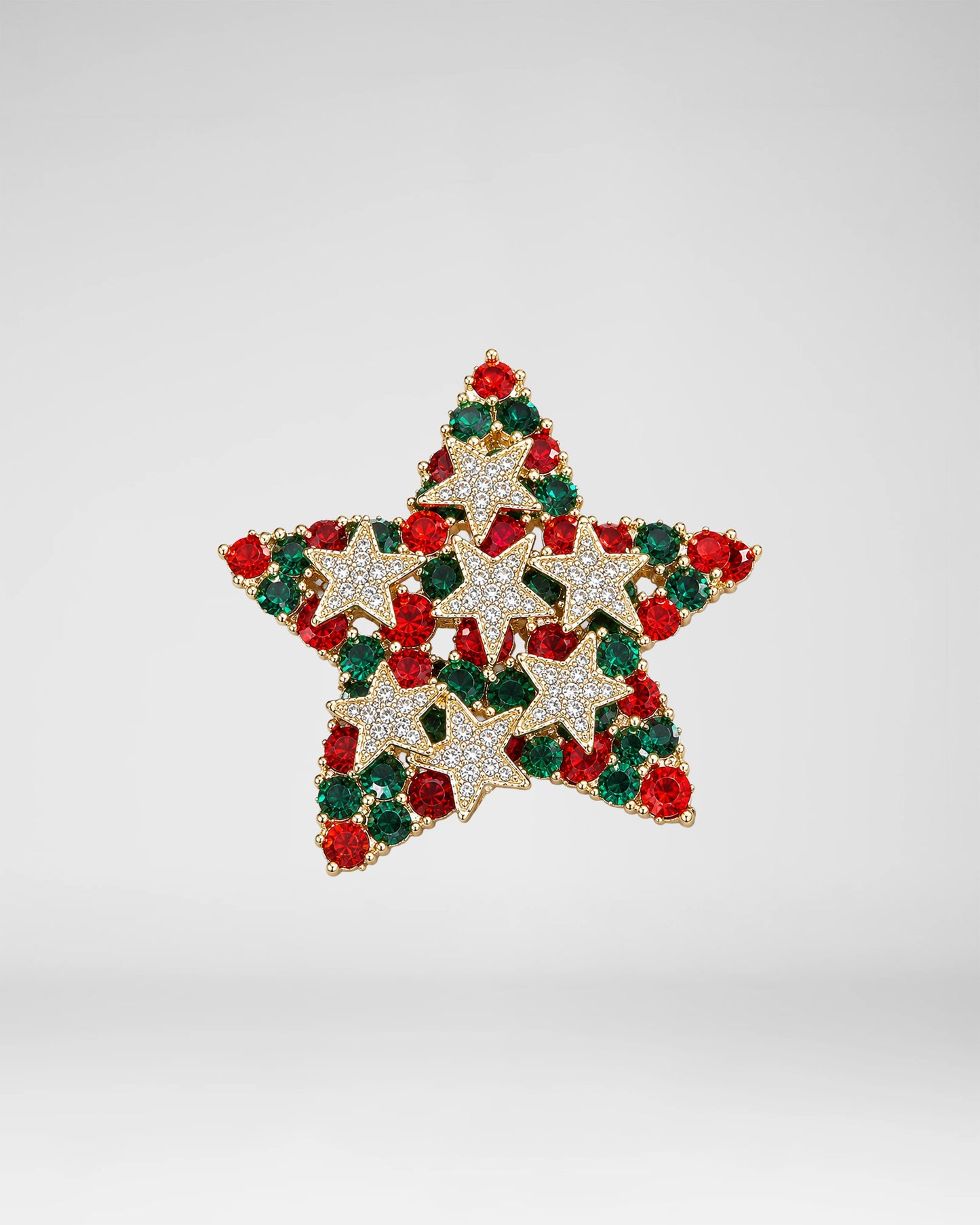 Christmas Star Brooch