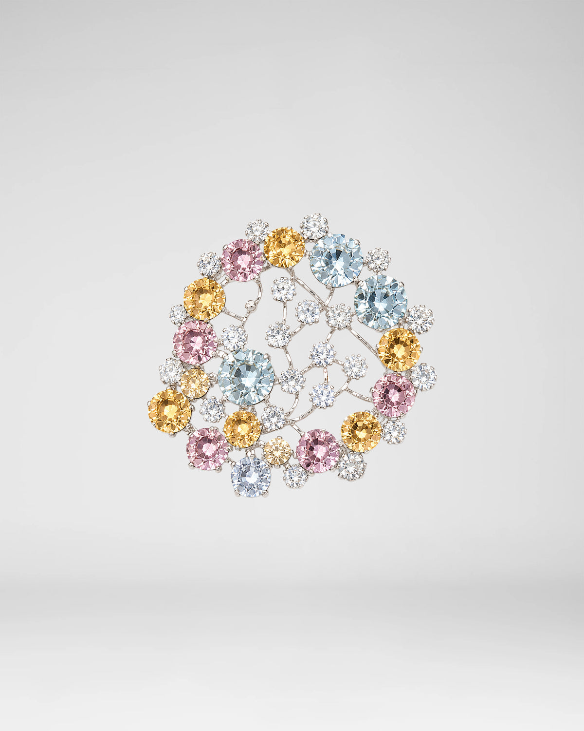 Pastel Circle Brooch