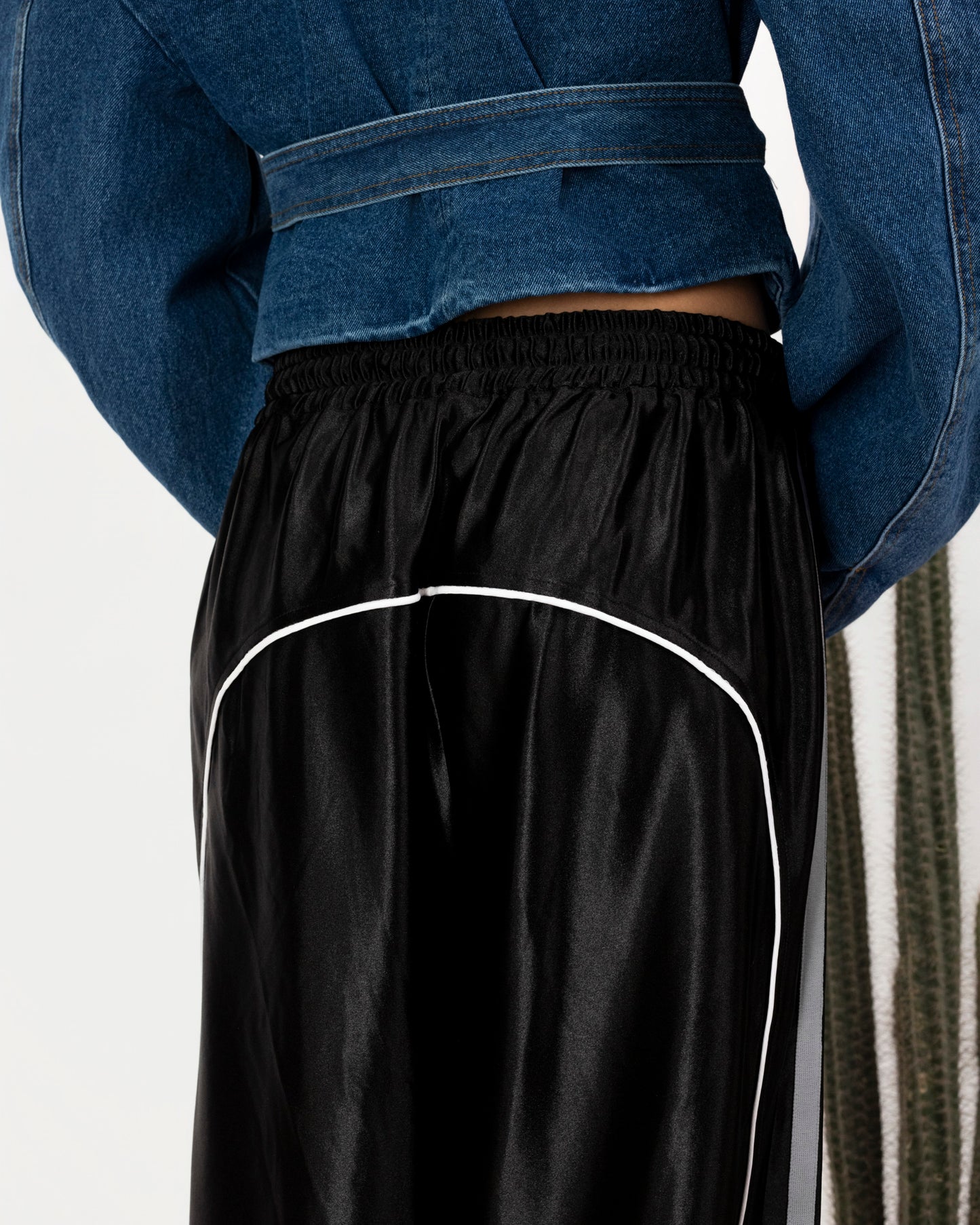 Wrapline Denim Jacket