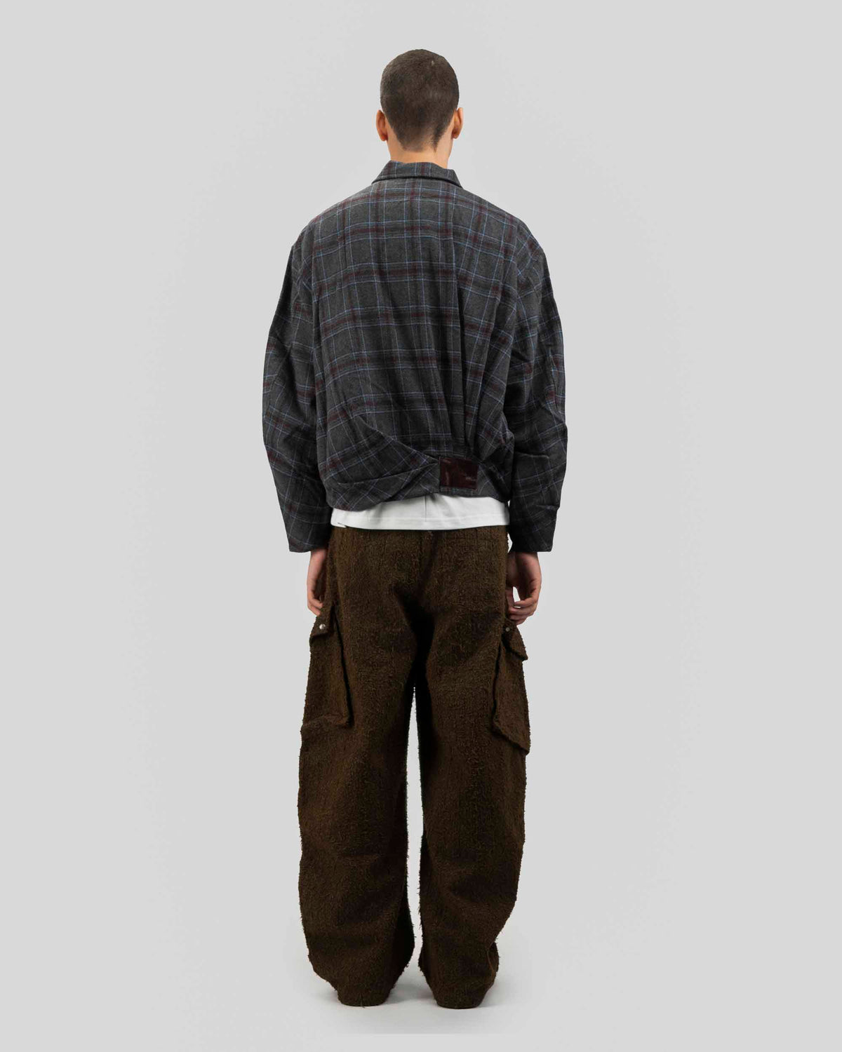 Plaid Field Zip Jacket
