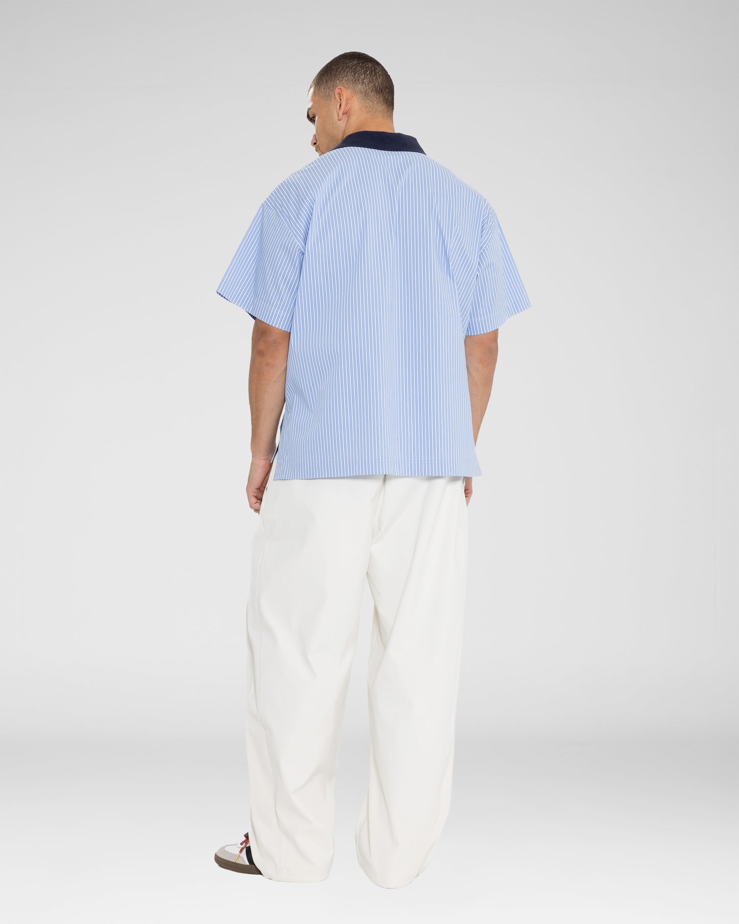 Harbor Stripe Polo Shirt