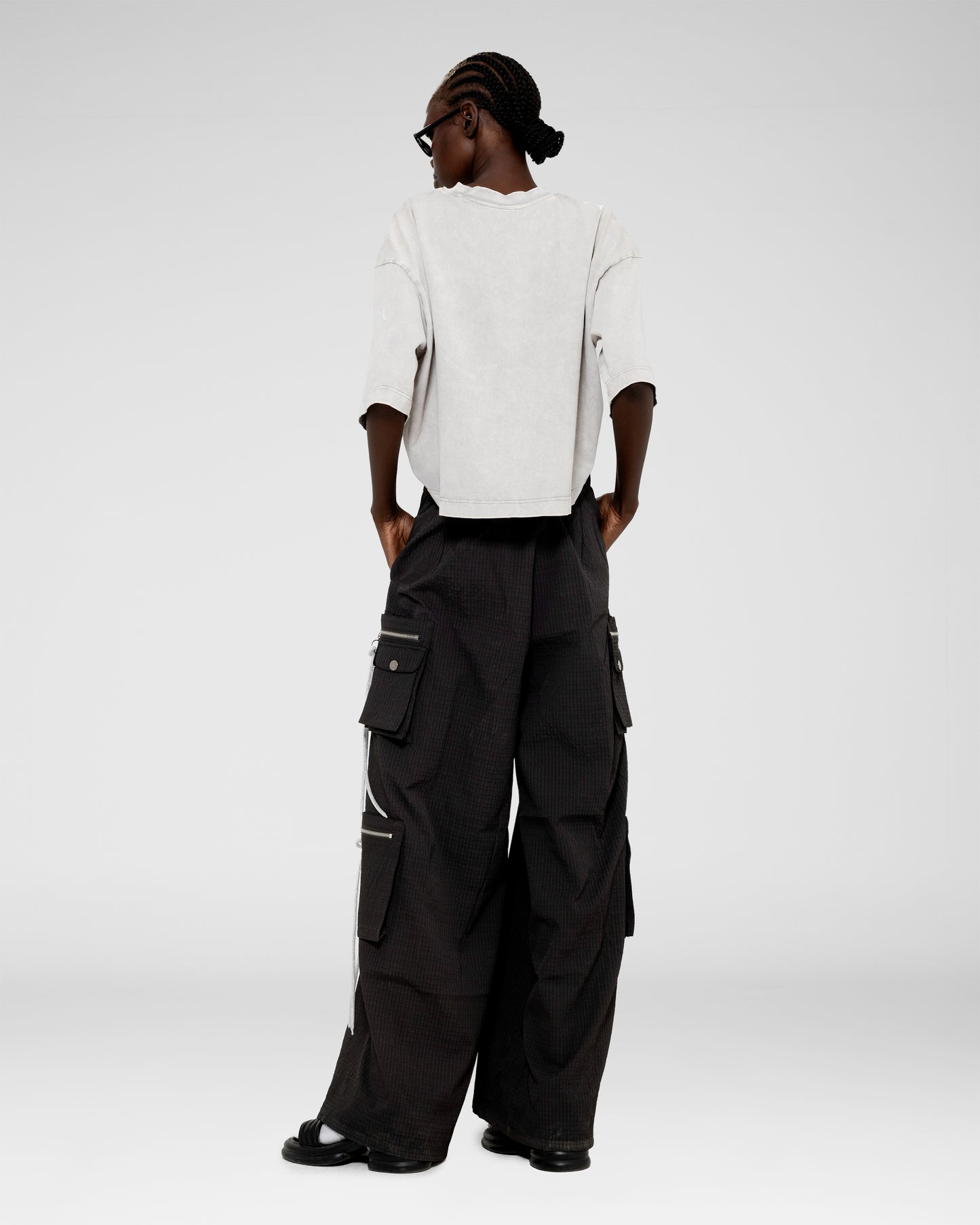 Fade Cinch-Hem Tee