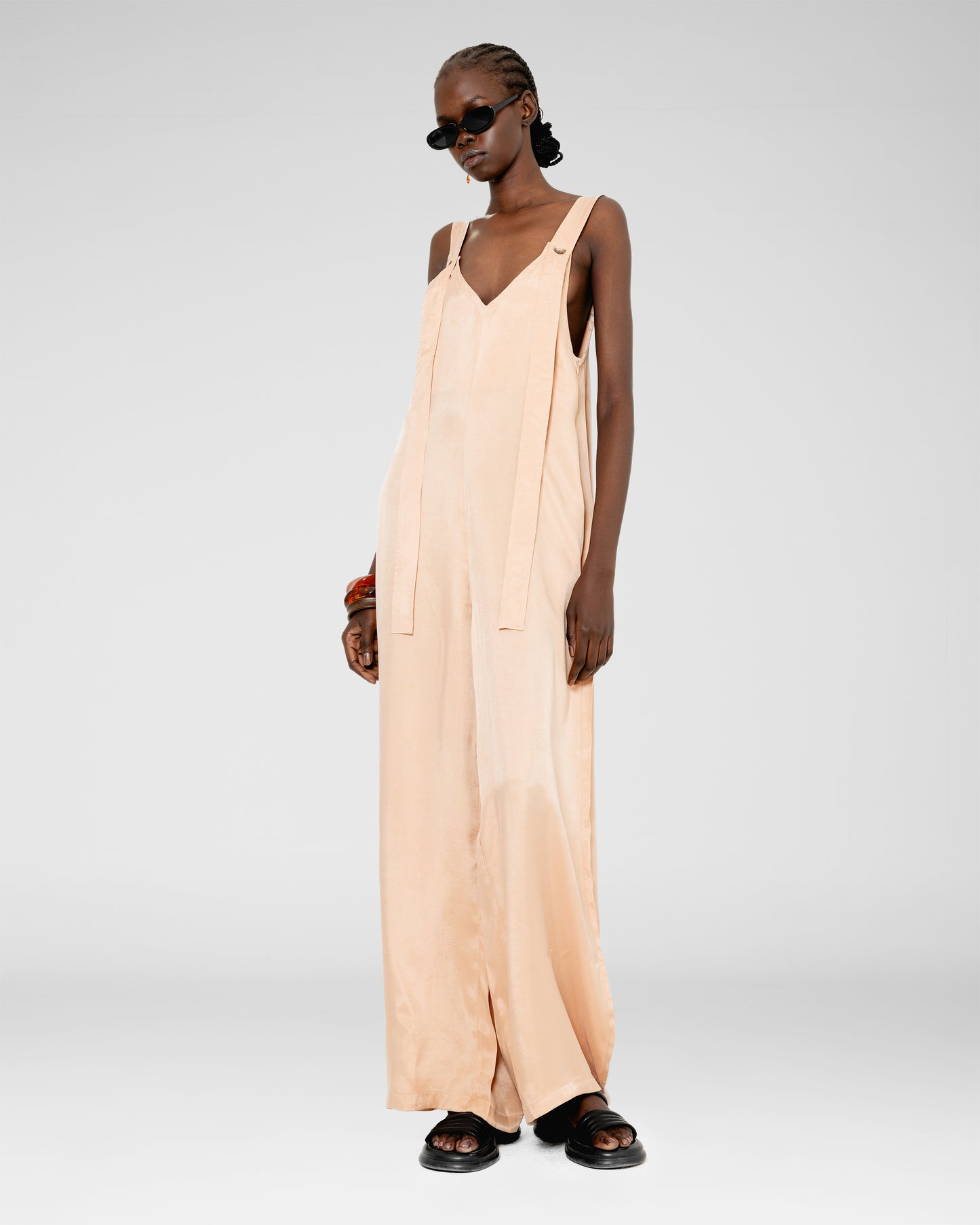 Fluid Drape Overall