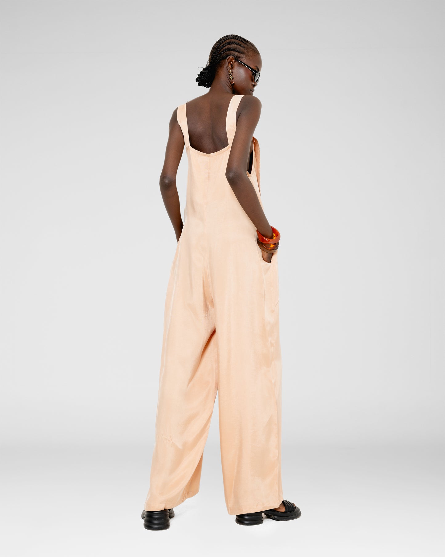 Fluid Drape Overall