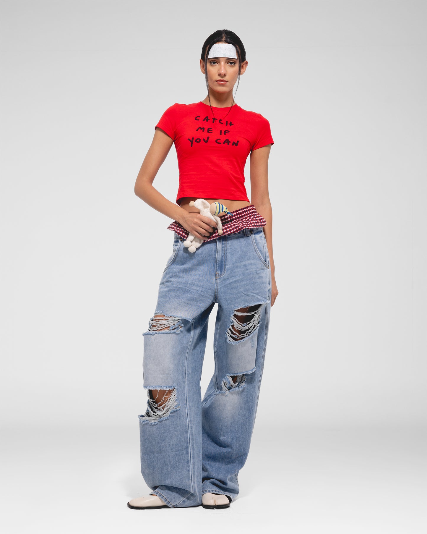 Catch Me Crop Tee