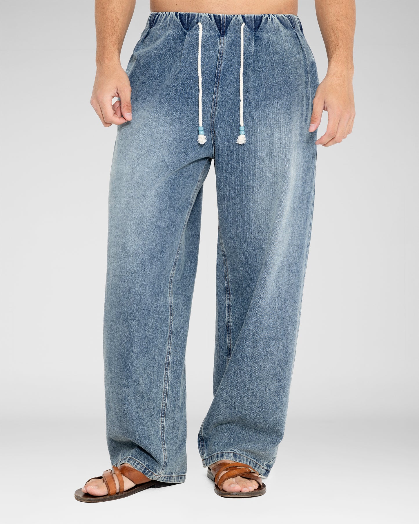 Coastal Ease Denim Pants