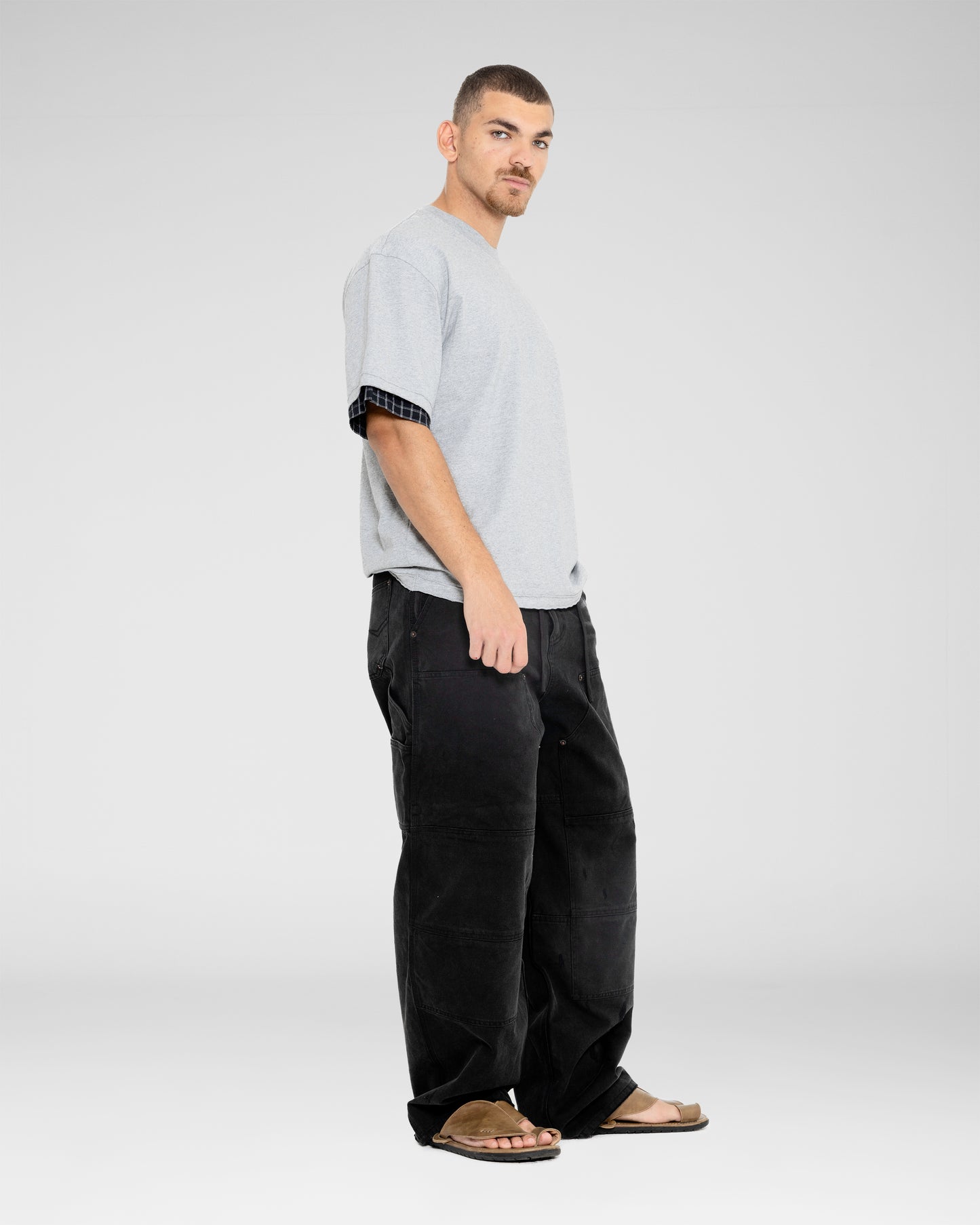 Check Hem Tee