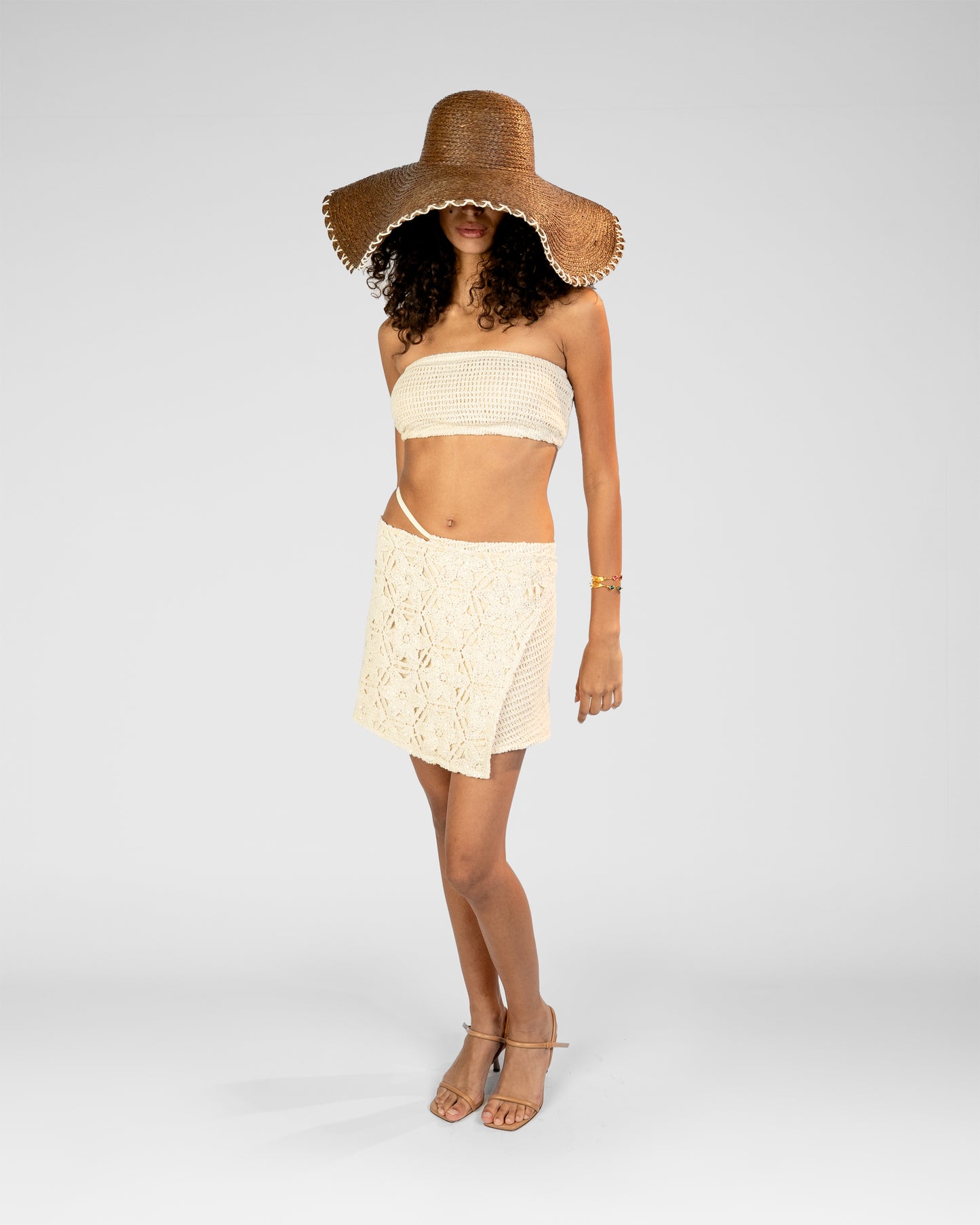Bloom Crochet Bandeau set