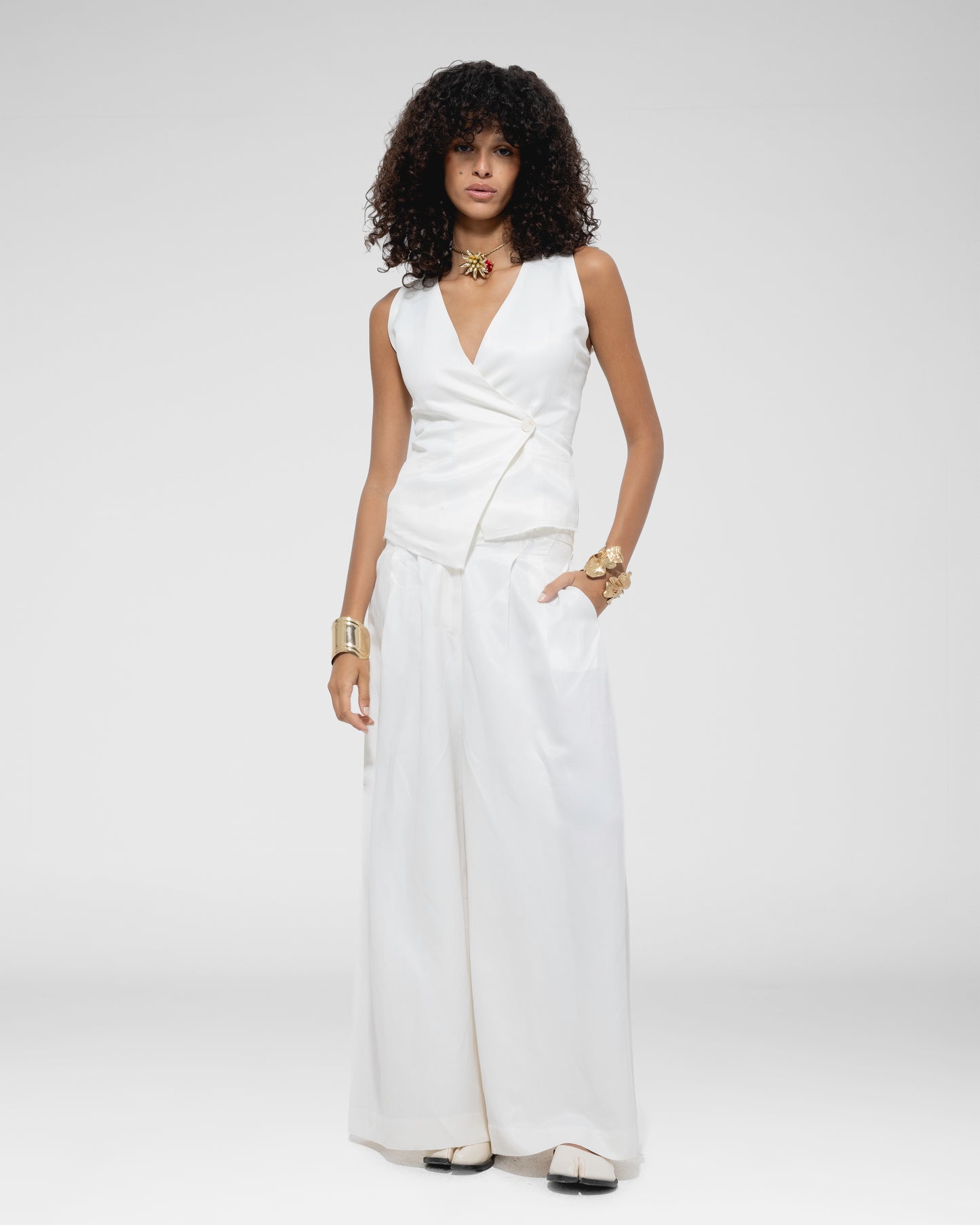 Flow Satin Pants