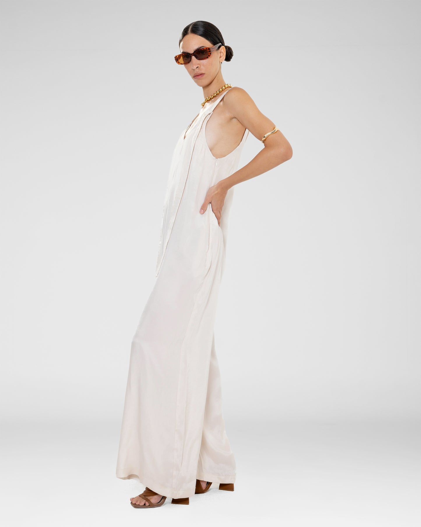 Fluid Drape Overall
