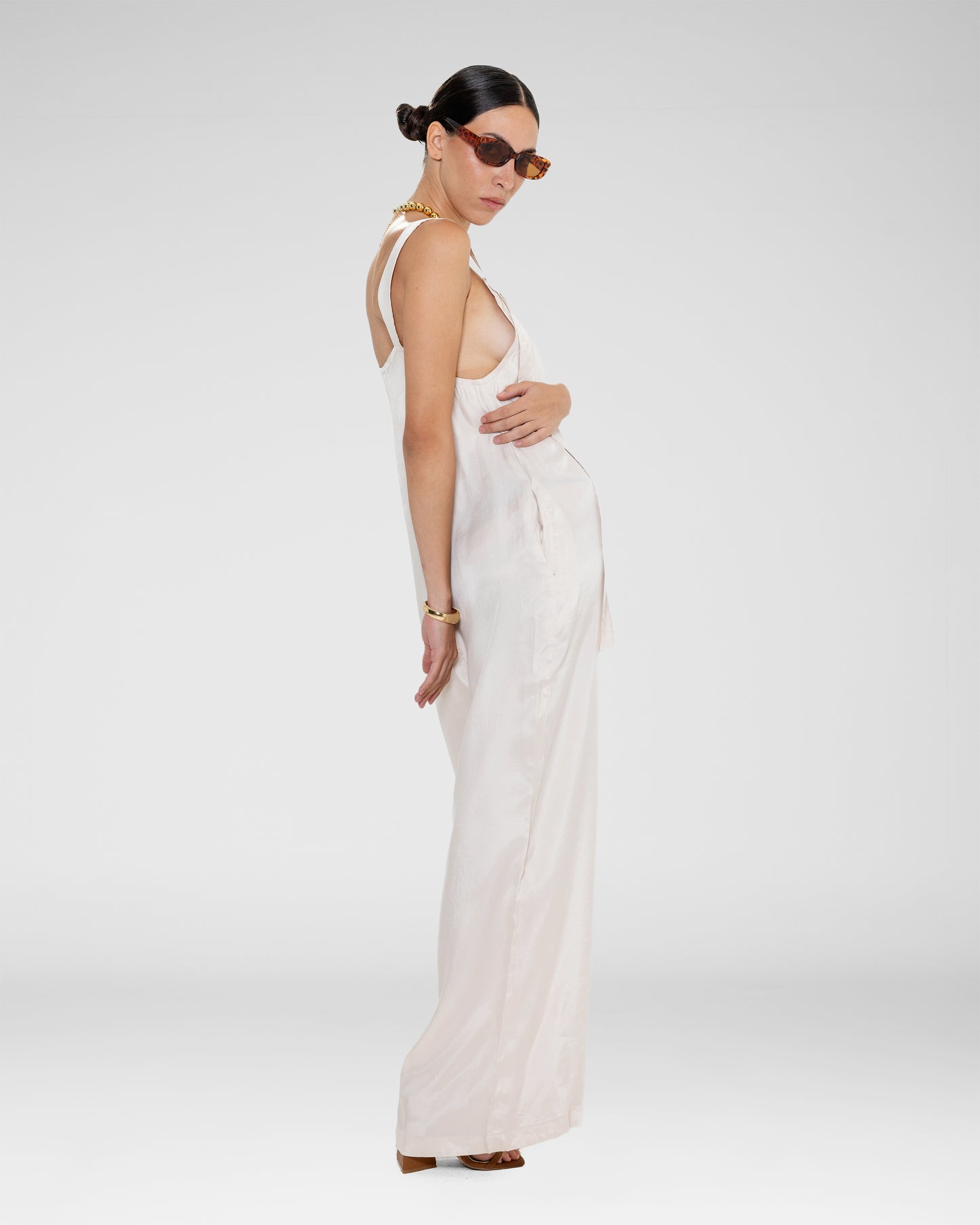 Fluid Drape Overall
