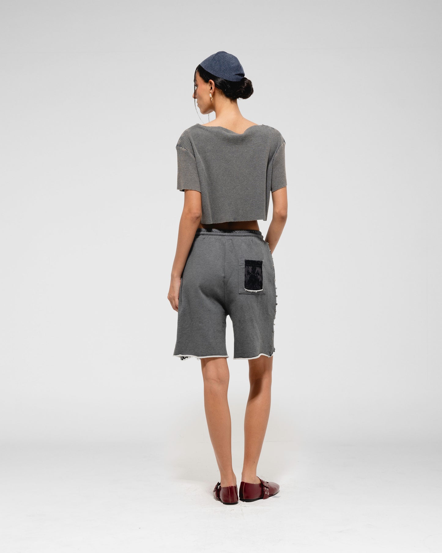 Ribbed Crop Tee