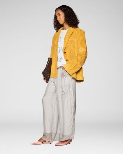 Ochre Texture Blazer