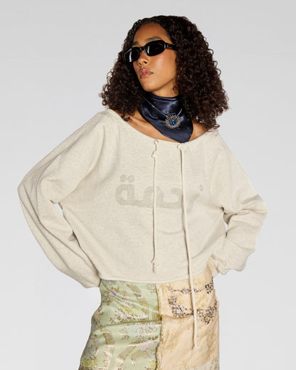 Za7ma Drop-Shoulder Sweatshirt