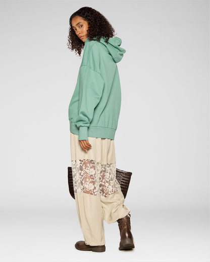 Ivory Trace Panel Pants