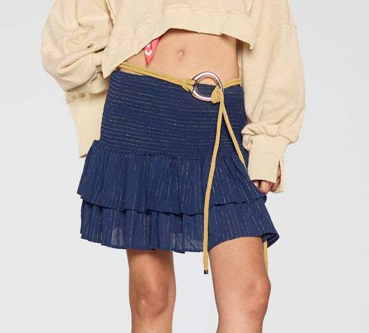 Ruffle Mini Skirt