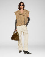 Tweed Atlas Vest — Beige