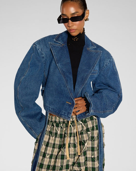 Wrapline Denim Jacket