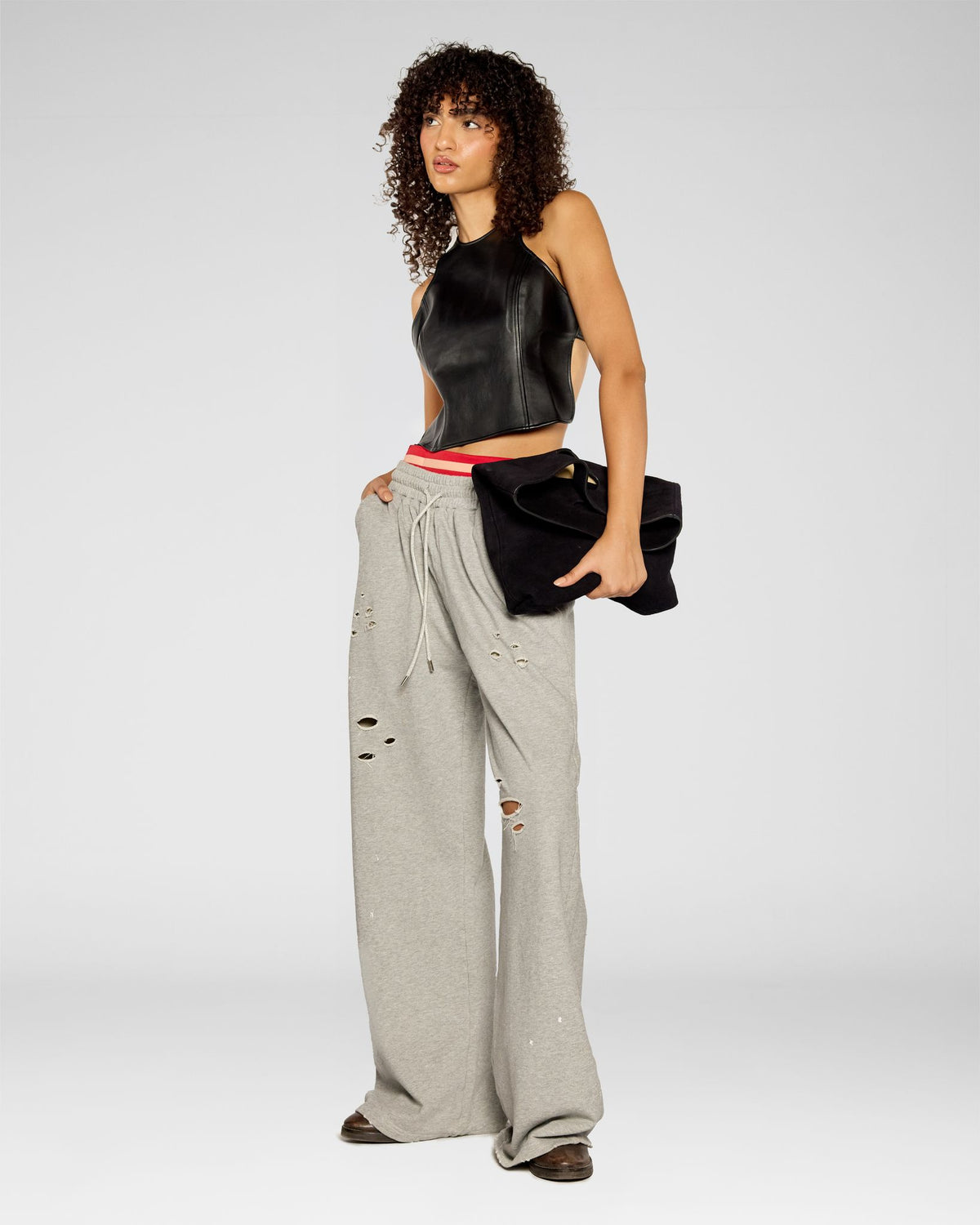 Distressed Lounge Pants