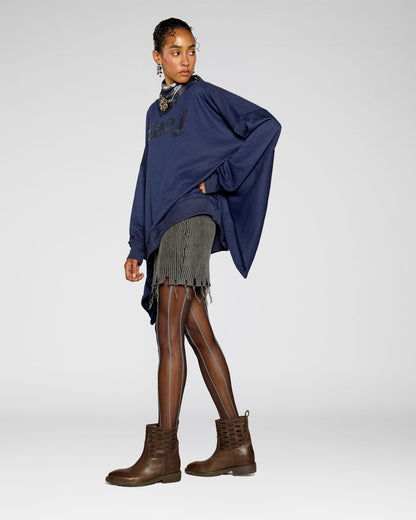 Za7ma Drop-Shoulder Sweatshirt