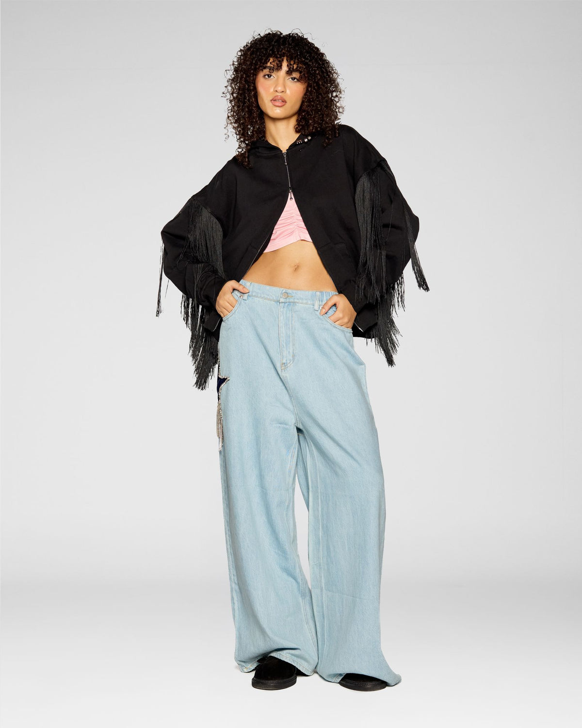 Fringe Noir Jacket