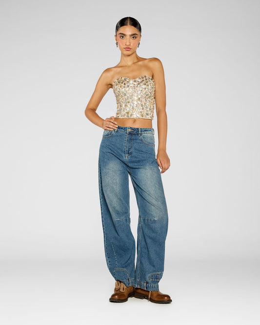 Flipped Denim jeans