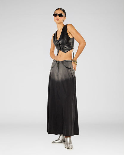 Noir Tailored Vest