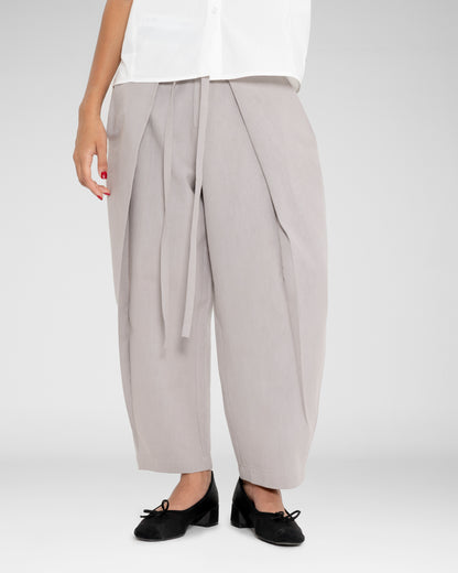 Origami Wrap-Tie Trousers