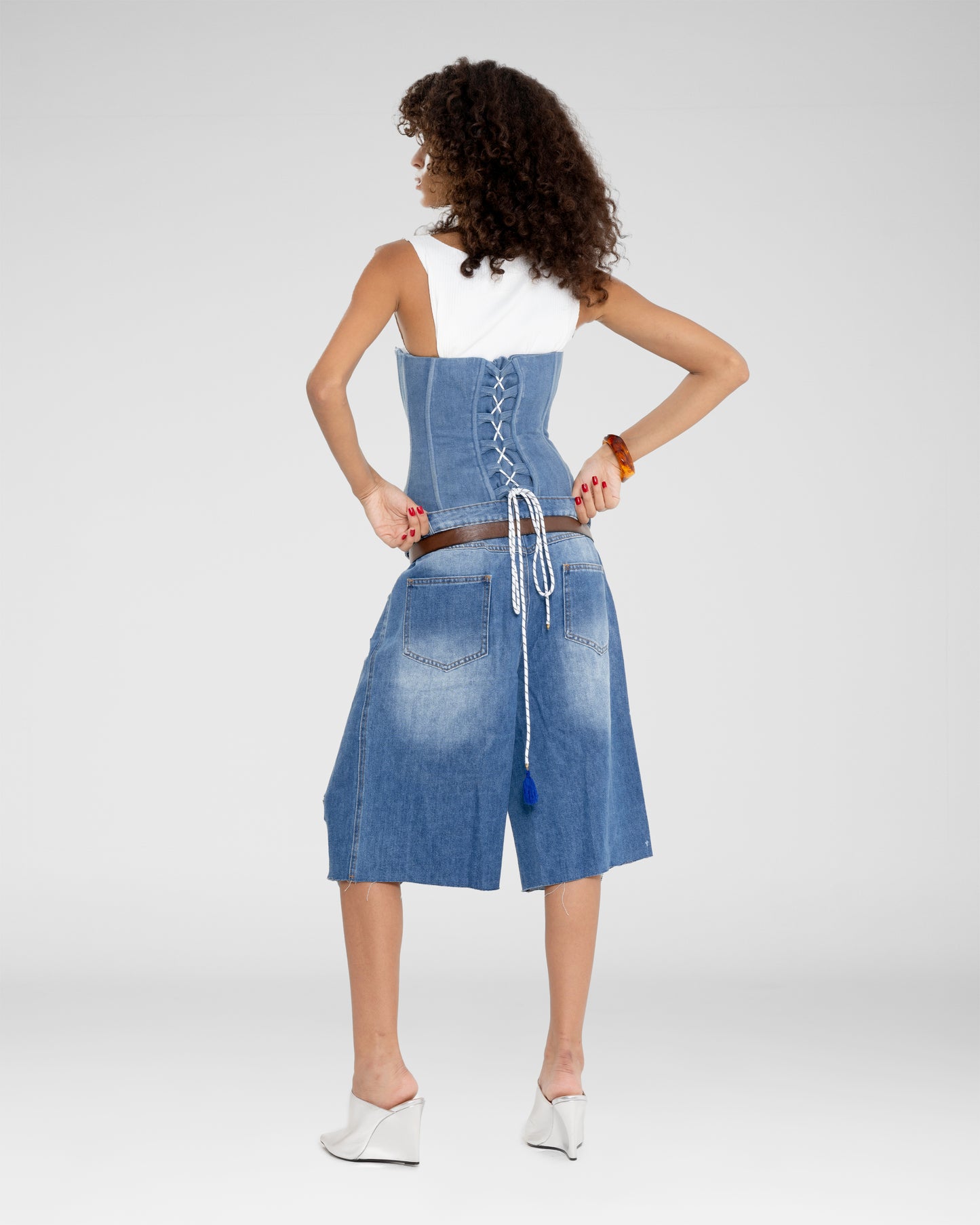 Bermuda Denim Shorts