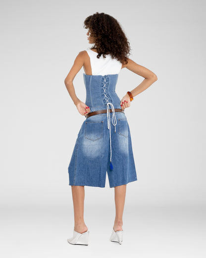 Bermuda Denim Shorts