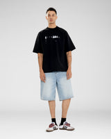 Blurred GORGEOUS T-Shirt — Black