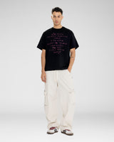 Heart Script T-Shirt — Black