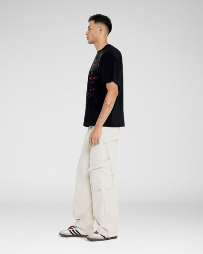 Cream Cargo Pants