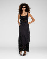 Summer Breeze Cutout Dress — Black