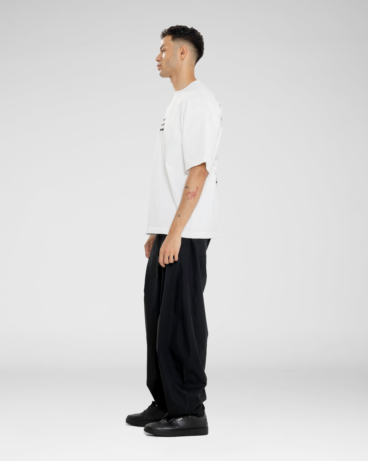 Core Oversized Tee in Black