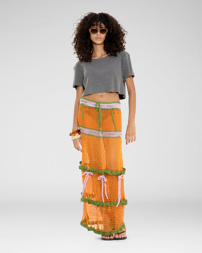 Citrus Grove crochet Skirt