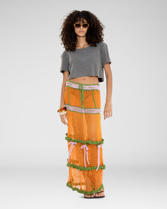 Citrus Grove crochet Skirt