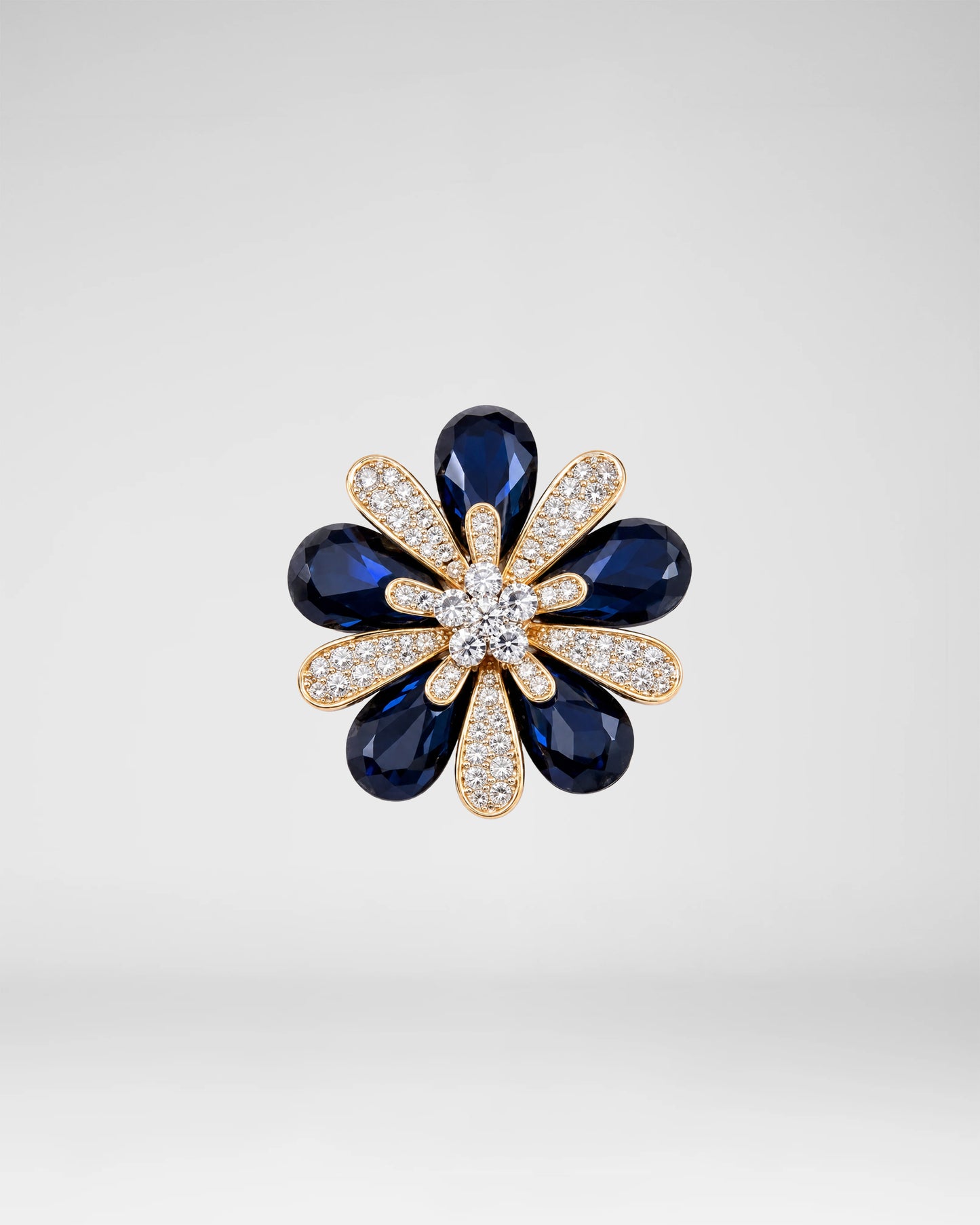 Midnight Bloom Brooch