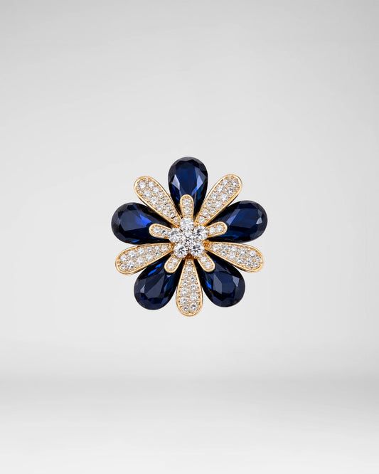 Midnight Bloom Brooch