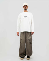 Softspoken Long Sleeve Tee — White