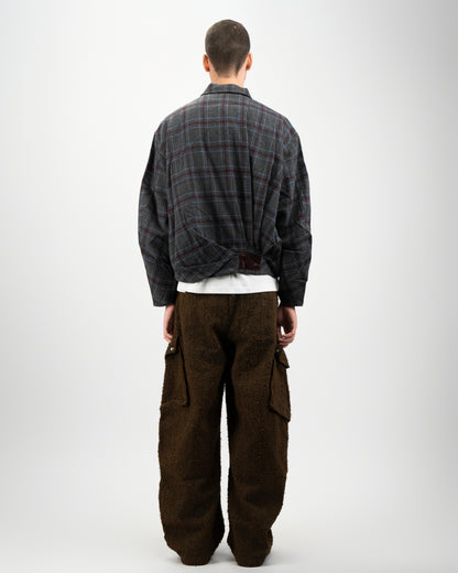 Plaid Field Zip Jacket