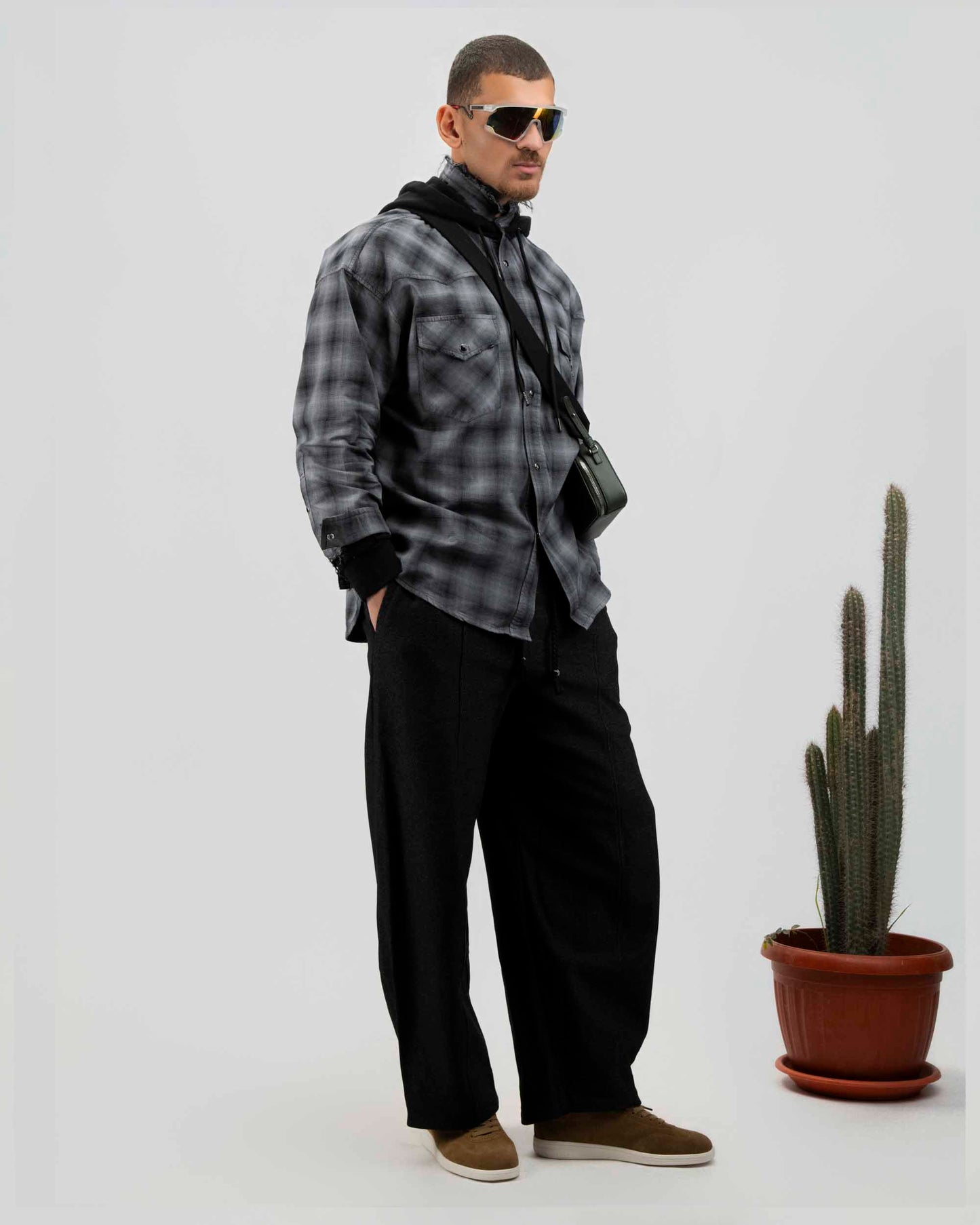 Workshop Hooded Overshirt