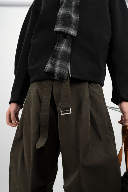 Wrap Hood Zip Hoodie