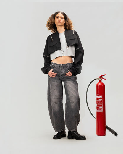 Studline Barrel Jean