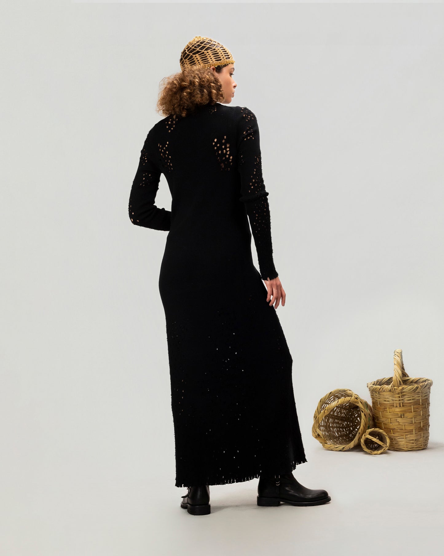 Nightfall Pointelle Dress