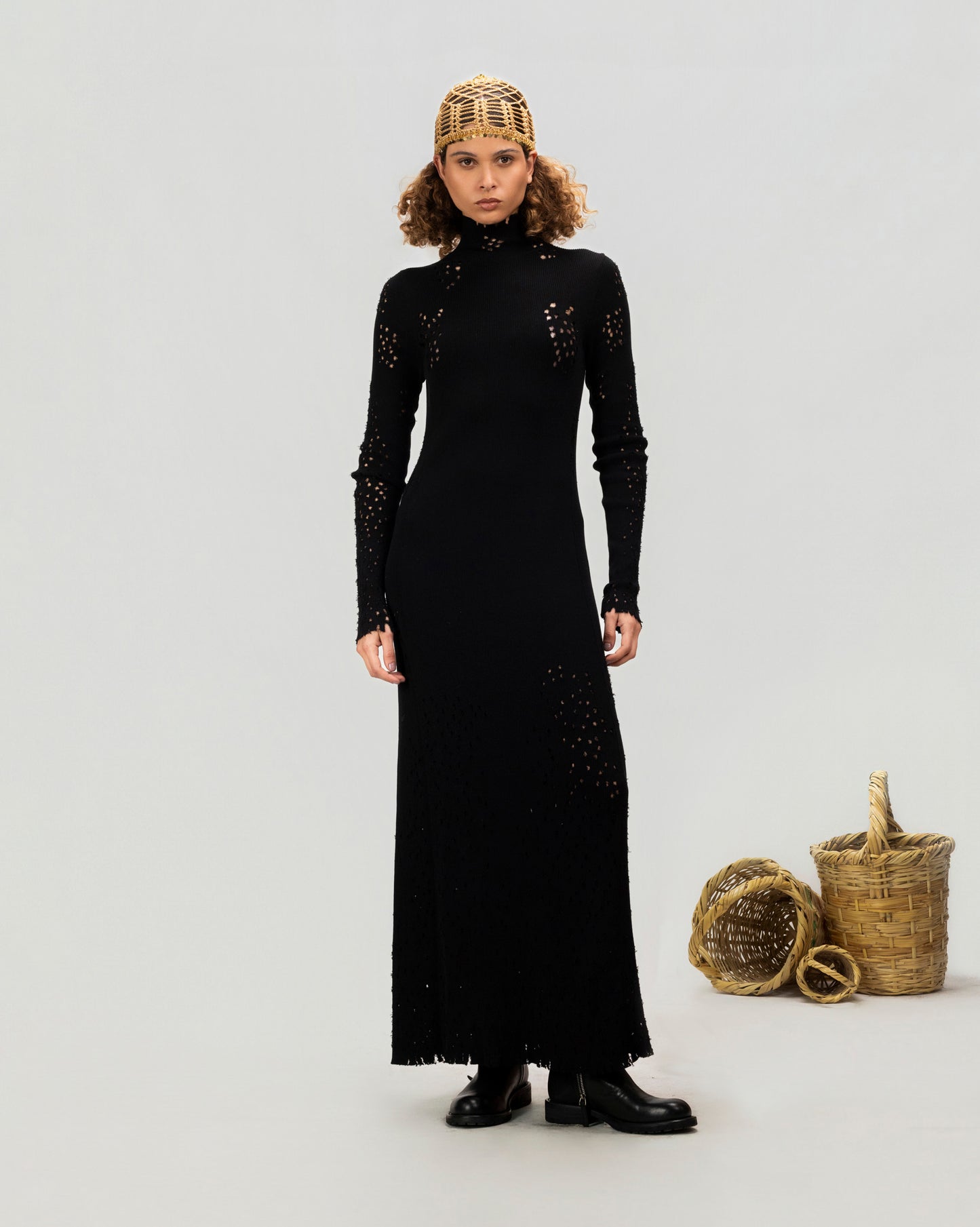 Nightfall Pointelle Dress