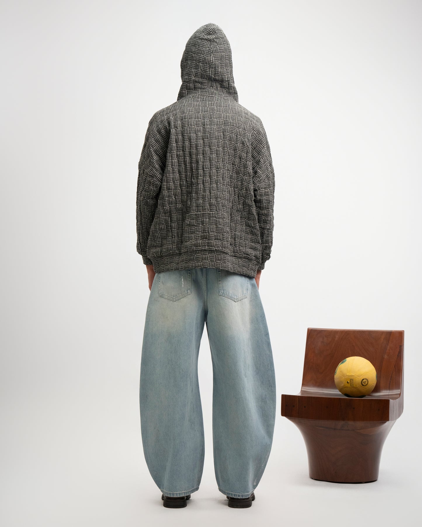 Crossgrain Hood Jacket